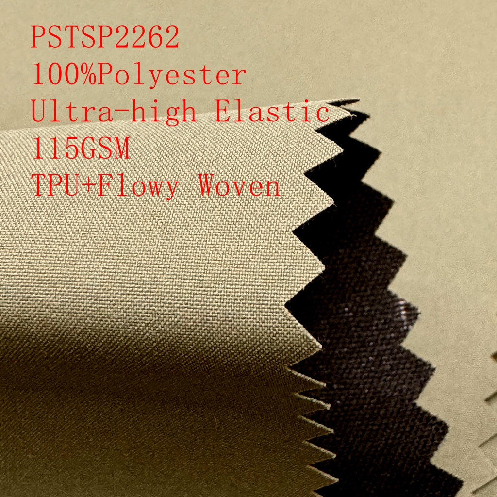 50D Lightweight Waterproof Polyester Pongee Fabric For Outdoor Jackets By the Yard