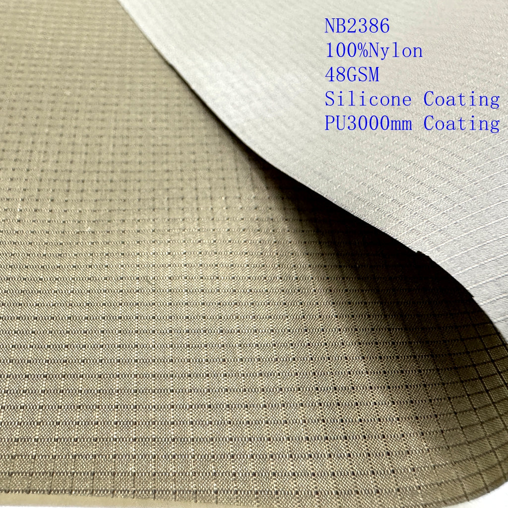 20D Silnylon Ultralight Ripstop Waterproof Nylon Fabric For Tent
