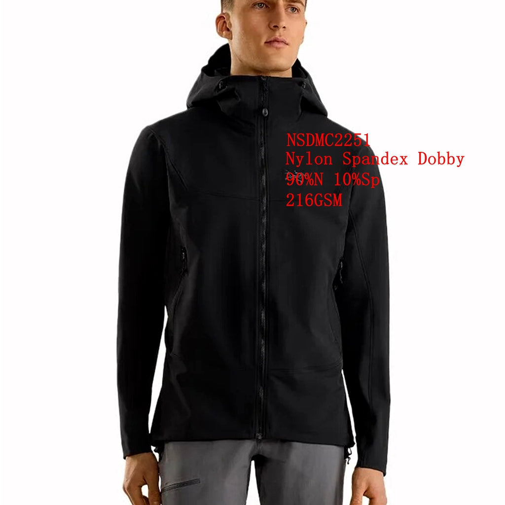 Midweight Nylon Spandex Fabric For Softshell and Pants