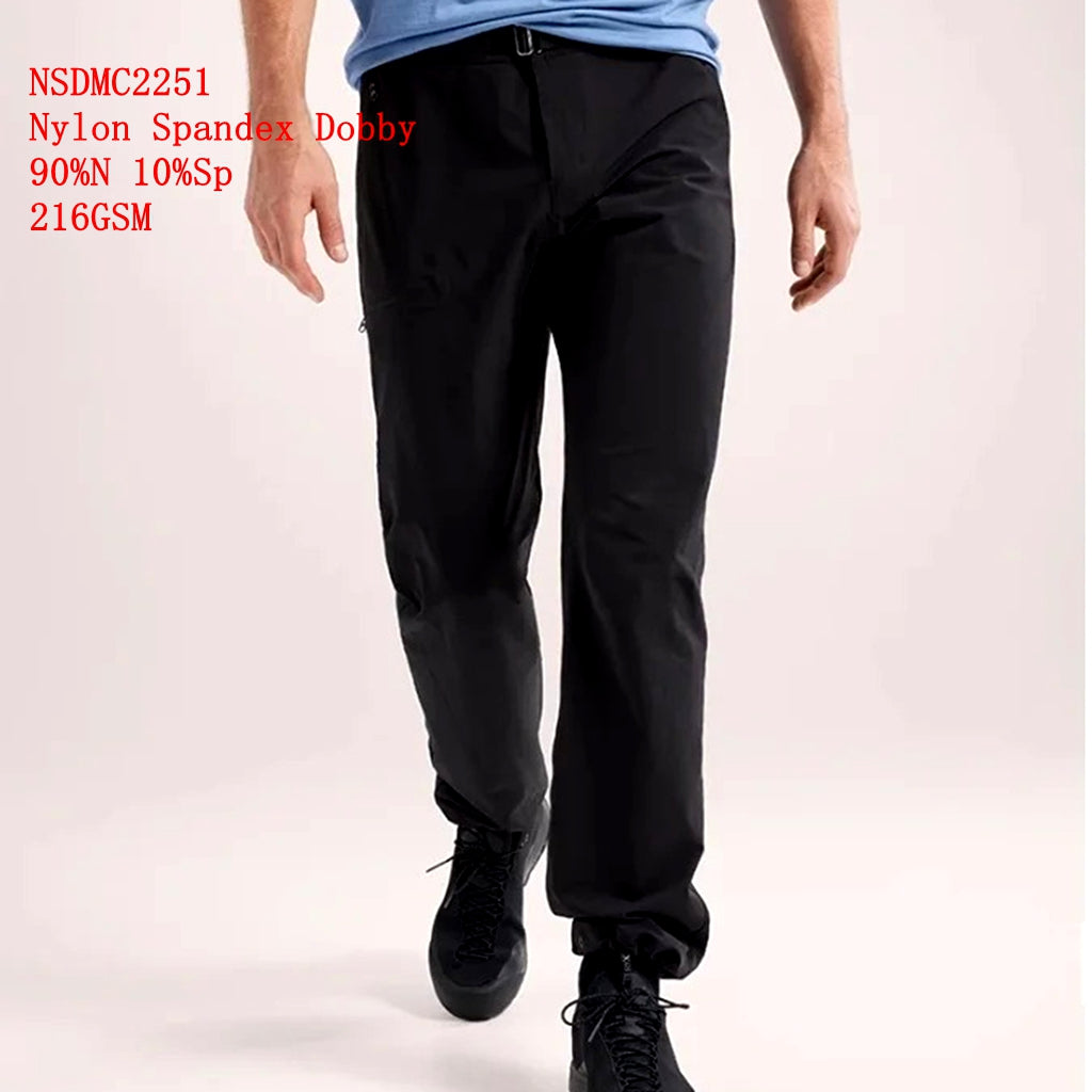 Midweight Nylon Spandex Fabric For Softshell and Pants