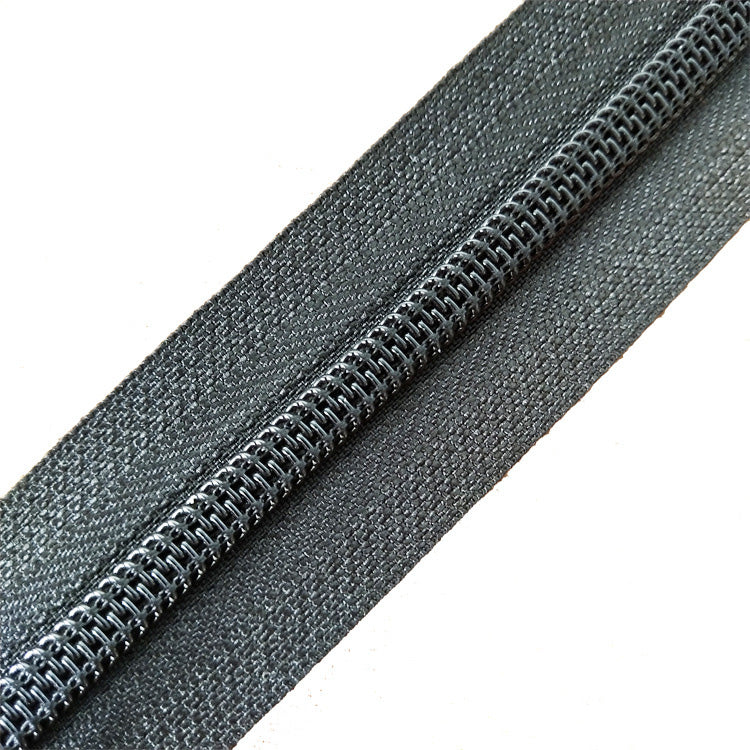 Durable No. 5 Nylon Open-End Zipper - Ideal for Jackets, Coats, and Apparel