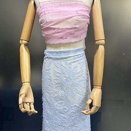 Long Sun Flower Cut Flowers Fabric