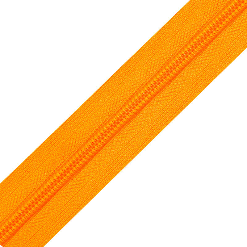 Durable No. 5 Nylon Open-End Zipper - Ideal for Jackets, Coats, and Apparel