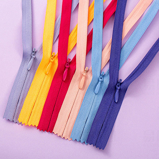 No. 3 Invisible Lace Zipper for Pillows and Home Textiles - Smooth & Durable
