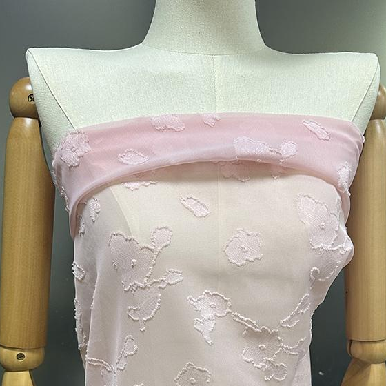 Short Cut Flower Fabric