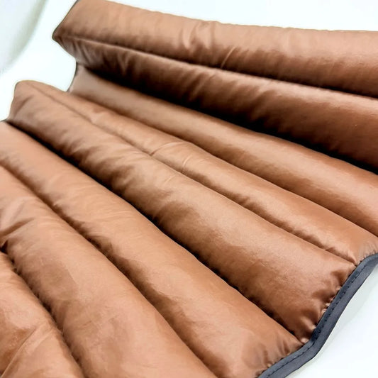 10D Shiny Nylon Double-Layer Channel Fabric For Down Jacket