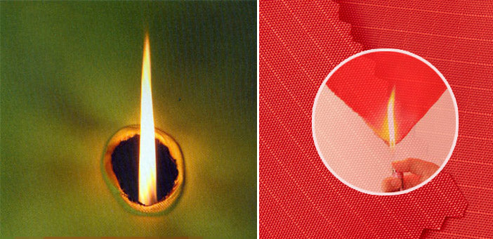 What are the flame retardant finishing processes?
