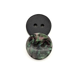 Elegant Imitation Shell Resin Buttons - 2-Hole & 4-Hole for Shirts & Kidswear