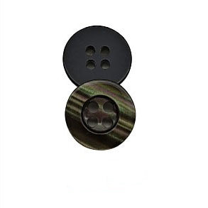 Elegant Imitation Shell Resin Buttons - 2-Hole & 4-Hole for Shirts & Kidswear