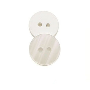 Elegant Imitation Shell Resin Buttons - 2-Hole & 4-Hole for Shirts & Kidswear