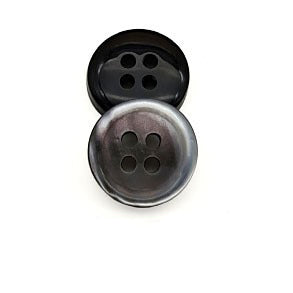 Elegant Imitation Shell Resin Buttons - 2-Hole & 4-Hole for Shirts & Kidswear