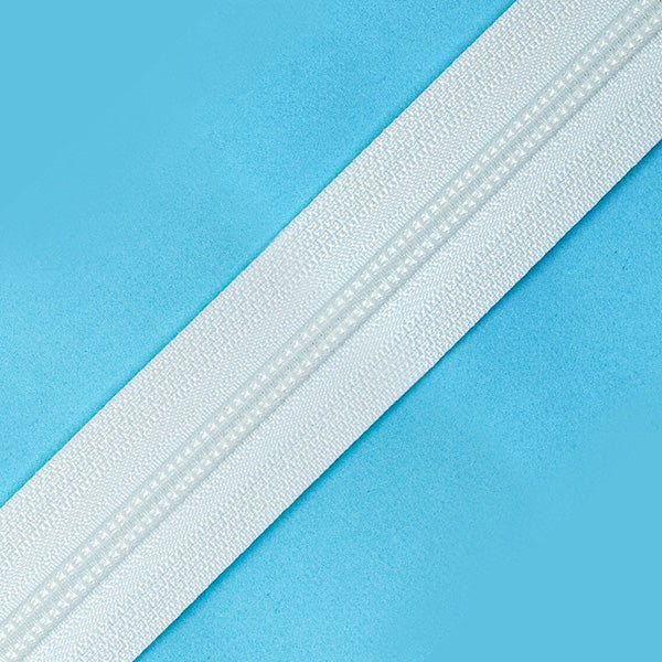 Durable No. 5 Nylon Open-End Zipper - Ideal for Jackets, Coats, and Apparel