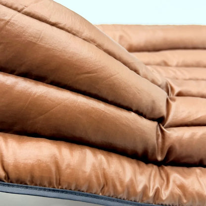 10D Ultralight Shiny Nylon Double-Channel Fabric,Downproof For Down Jacket