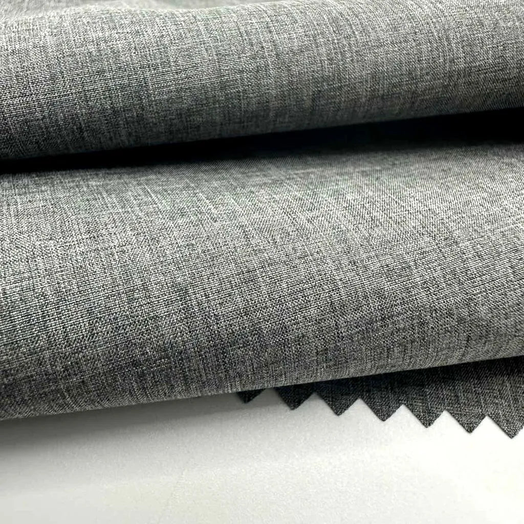 Cationic Polyester Fabric with TPU White film – 90gsm Softshell Solution For outdoor jacket