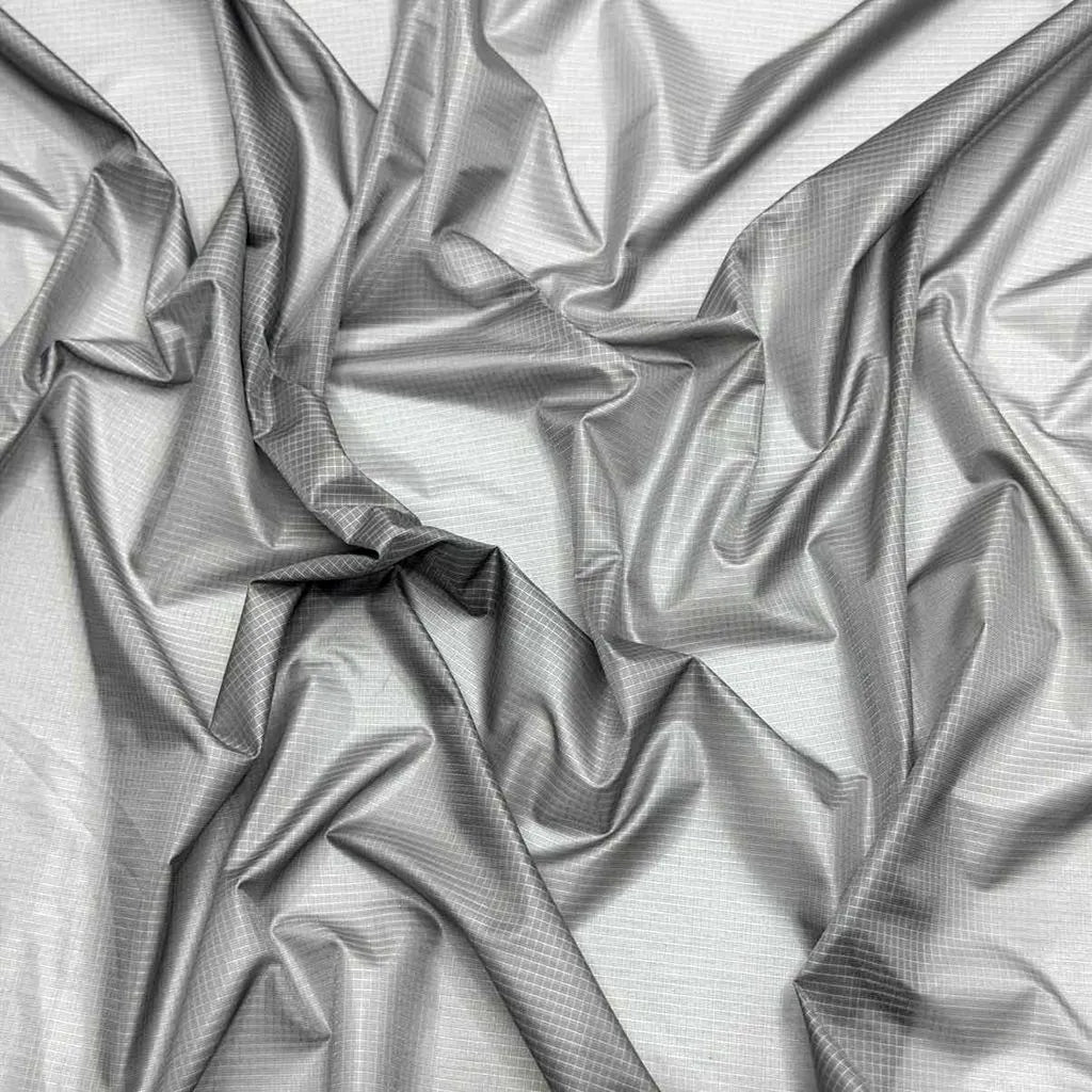 10D Shiny Nylon Ripstop – Ultra-Light, High-Gloss Performance Fabric