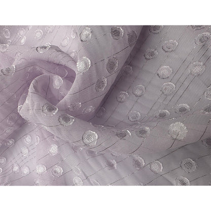 Silver Dot Cut Flower Fabric