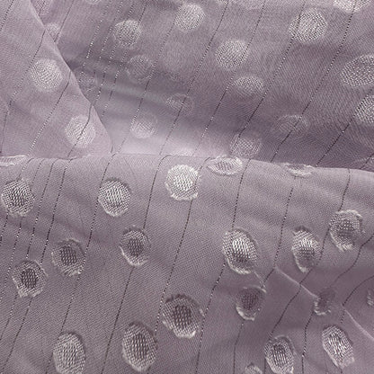 Silver Dot Cut Flower Fabric