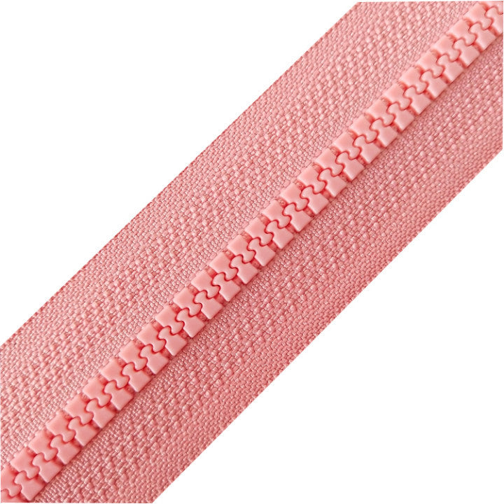 Durable No. 5 Resin Open-End Zipper - Ideal for Jackets, Coats, and Apparel